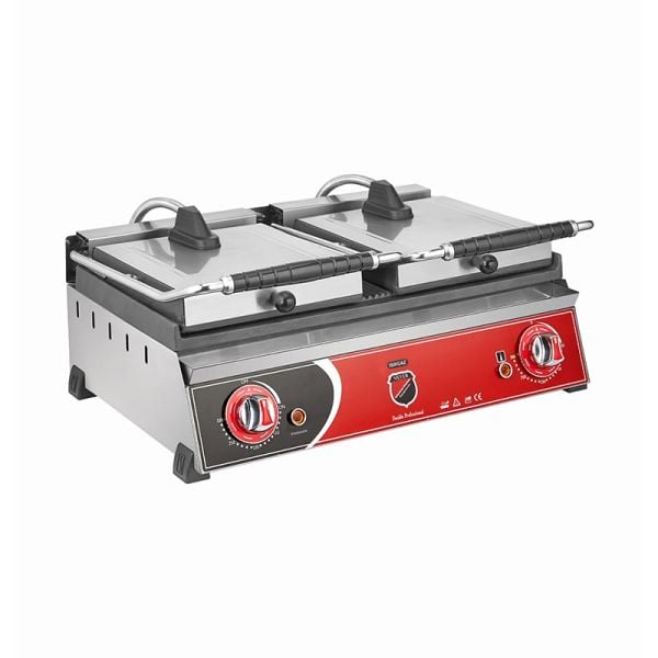 SilverInox Tost Makinesi, Çift Kapaklı, 20 Dilim, Elektrikli, 2132
