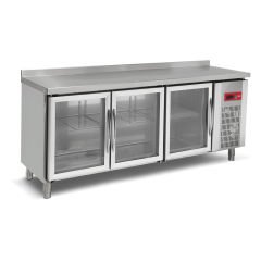 Empero Tezgah Tipi Buzdolabı, Camlı 3 Kapılı EMP.200.70.03