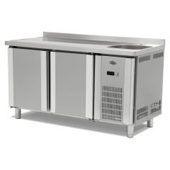 Empero Tezgah Tipi Buzdolabı Evyeli, 2 Kapılı EMP.150.70.01-EV