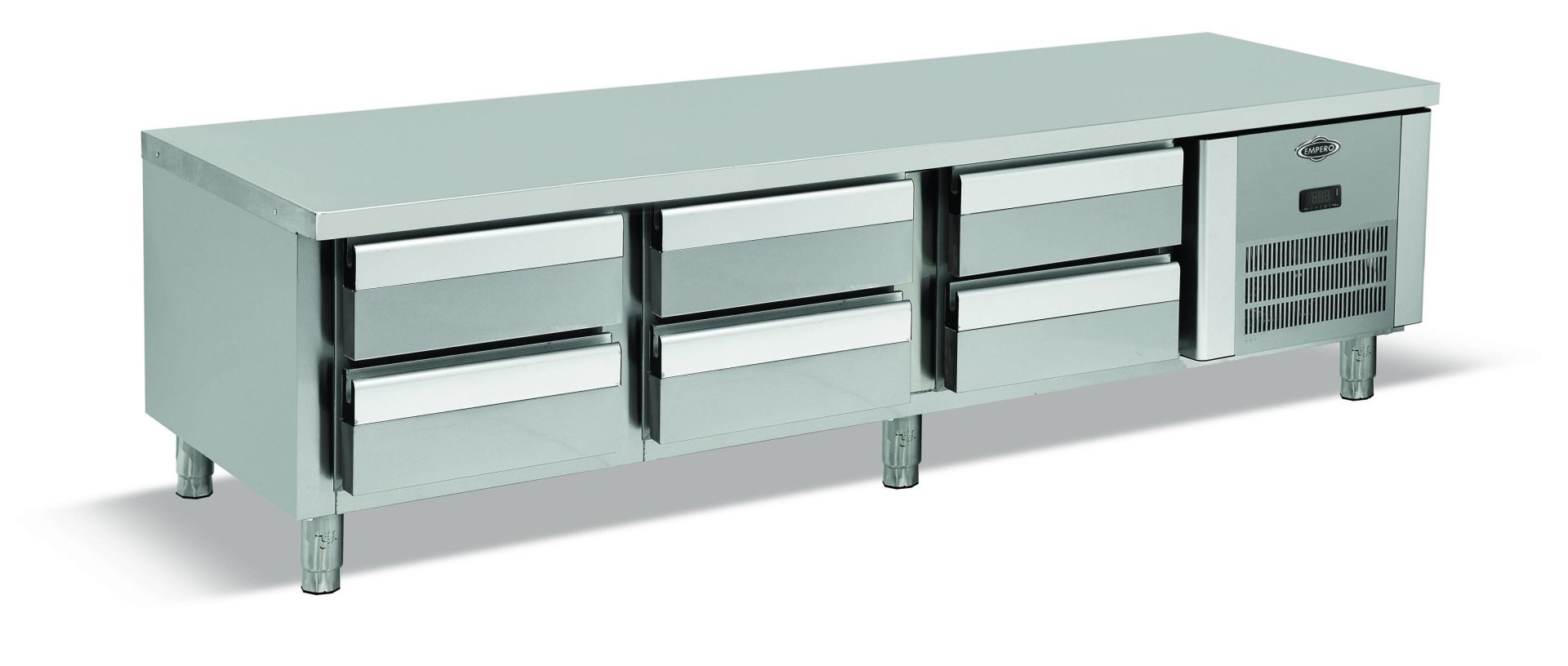 Empero Set Altı Buzdolabı 8 Çekmeceli, 240x70x60 cm EMP.240.70.01-S