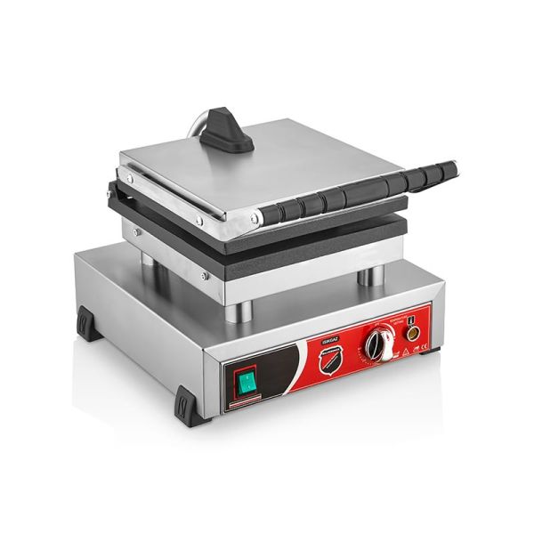 SilverInox Dörtlü Kare Model Waffle Makinesi, Elektrikli, WF