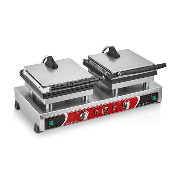 SilverInox Çiçek Model Waffle Makinesi, Çiftli, Elektrikli, 2138