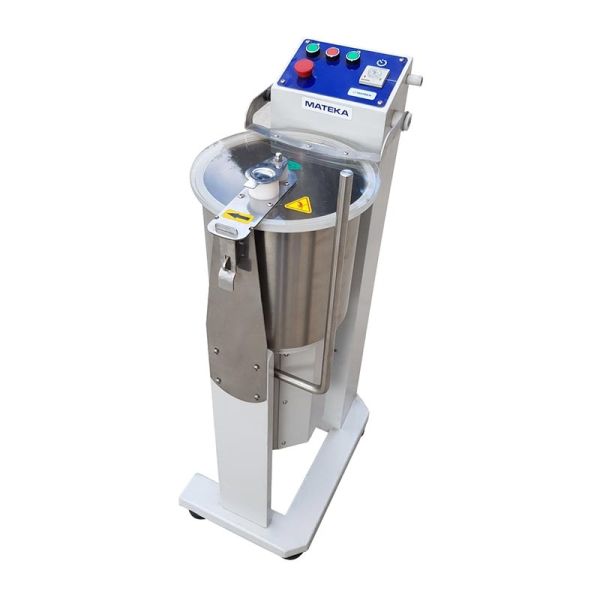 Mateka 2 Bıçaklı Devirmeli Gıda Parçalayıcı 20 lt, 2 Hız 400V, Trifaze GPD 300t