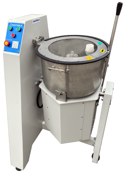 Mateka 4 Bıçaklı Devirmeli Gıda Parçalayıcı 40 lt, 2 Hız 400V, GPD 450tS