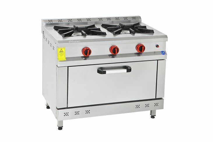 Himaksan 2 li Kuzine Fırınlı Gazlı, 100x60x85 Cm HMK-KZG 1060 CE