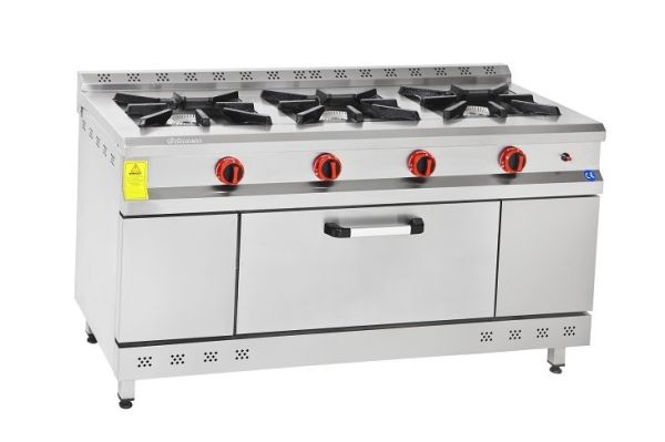 Himaksan 3 lü Kuzine Fırınlı Gazlı, HMK-KZG 1560