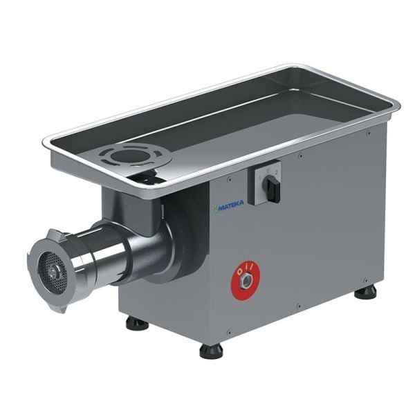 Mateka No:32 Et Kıyma Makinesi, Paslanmaz, 230V, EPA 32m